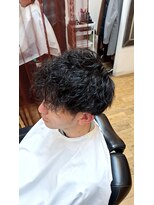 ティーズバーバー 亀有店(T's BARBER) ツイストスパイラルパーマ