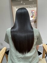 2195ヘアー 世田谷代田(2195hair)&nbsp;地毛風カラー/ショコラブラウン/地毛風ストレート/髪質改善