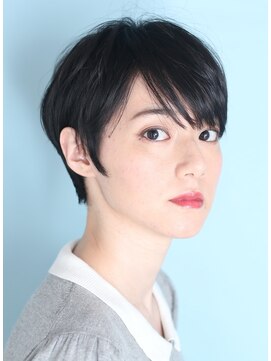 インセプション 銀座(INCEPTION) 小顔美髪シアーカラーカールショートセミディ姫カット