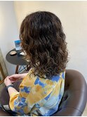 スパイラル×ツイスパ×セミディレイヤーボブパーマ