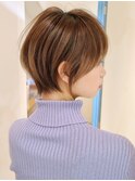 ショートボブ小顔カット大人ヘア髪質改善30代40代50代表参道青山