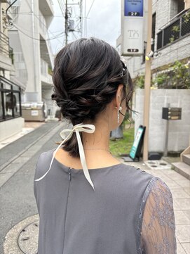 アッシュ 下北沢店(Ash) ボブヘアアレンジ