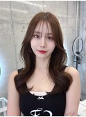 上品可愛い韓国くびれヘア