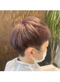 刈り上げ　ベリーショート