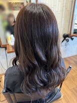 オーフェス 福島店(AUFES) ブリーチなしで作るアッシュベージュ/ゆるふわカール
