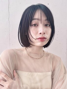 ビーチ(BEACH) ぷつっとボブ顔まわりレイヤーシースルーバング