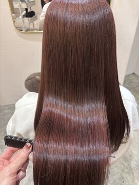 ゴーシェン 津田沼本店(Goshen) ダブルカラーでレッドブラウン