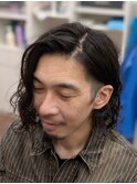 ロングヘアー・スパイラルパーマ