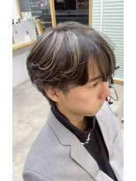 オリビアヘアー(OLIVIA HAIR) ナチュラルメンズホワイトハイライト