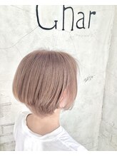 ガル(Ghar)&nbsp;ミルクティーベージュ　ボブ