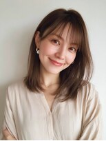 ヘアーアンドリラクゼーション エシア(hair&relaxation ecia)&nbsp;巻き髪×セミディ