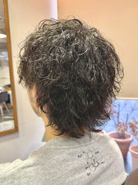 ルコルテイラーオブビューティー 国分寺(LUCOLU Tailors of beauty) ツイストミックス波巻きパーマウルフ