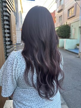 オーガニック リブ 川越(organic+live) 20代30代髪質改善カラーラベンダーグレージュ透明感