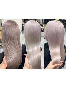 繰り返すカラー・ブリーチ毛もサラツヤ美髪に！リピーター多数の髪質改善トリートメント◎[髪質改善/池袋]