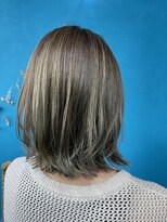 フルーク(Fluke) 白髪ぼかしハイライト【オリーブベージュ】