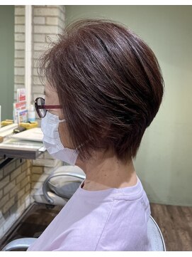 ショート×オーガニックカラー