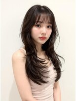 ブロウ ネックス ザ サロン 表参道(VLOW nex the salon)&nbsp;レイヤー/韓国/ハッシュカット/グレージュ