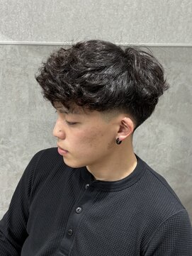 テクト バイアッシュ 吉祥寺店(Tect by Ash) テーパーフェードフリンジカットパーマスペインカール