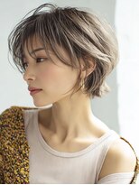 ハーツ(Heart's)&nbsp;白髪ぼかし似合わせ大人ショート30代40代50代60代◎
