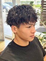 デプト(DEPT.) 縦落ちスパイラルパイルツイストルーズショートラルフカール佐賀