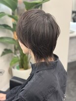 コアブラン 原宿 明治神宮前(CORE blanc)&nbsp;ミディアムウルフ/メンズウルフ/メンズカット/メンズメイク/原宿