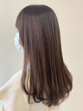 アトリエコア(Atelier Coa) 太白区ブリーチなしダブルカラー顔周りレイヤーカット髪質改善