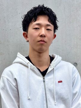 ラパンセヴェールメンズ 栄(LA PENSEE VERT MEN'S) 【MOTOKI】スパイキーパーマ