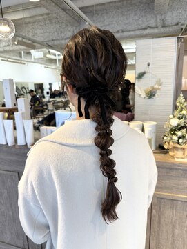 ルチア パリ(Luccica PARIS) 【Luccica Paris takako】ふんわり編みおろし