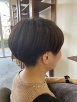 ソフト(SOFT)&nbsp;刈り上げショートハンサムショートセンターパート