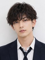 メンズフィール 南森町(MENS FEEL)&nbsp;＊刈り上げセンターパート/波巻きツイストスパイラル/南森町
