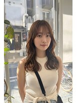 トレ(tre.)&nbsp;髪質改善 レイヤースタイル 大人可愛い