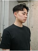 ニュアンスパーマ　ラルフカール　センターパート