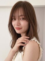 フレイムス ヘアアンドリラックス 大宮東口店(Frames)&nbsp;セミロング20代30代ストレートレイヤー前髪なし前髪あり大宮