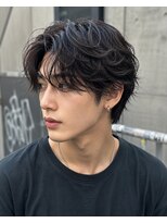 アイトーキョー 名古屋栄(AI TOKYO)&nbsp;ニュアンスパーマ/フェザーパーマ/センターパート/名古屋/栄