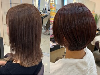 カール 鶴川店(K：R)の写真/《大人女性の髪悩みに寄り添う》髪質改善×白髪染めで上品な艶髪へ[鶴川駅/髪質改善/白髪染め/ブリーチ]