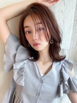エイミーバイアフロートザガーデン 浦和店(amie by afloat the garden) 夏のミディアムレイヤー/ハッシュカット【浦和】