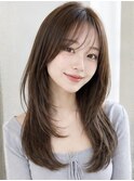 縮毛矯正　髪質改善　顔周りレイヤー20代～50代【西新大濠荒戸】