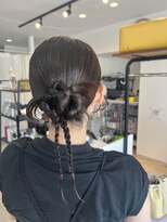 グリン(grin)&nbsp;カチモリ　ヘアセット