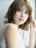 キネン バイ ツリー 宇都宮(kinen by tree)&nbsp;グレージュショートボブのエアリーパーマこなれ感