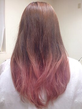 フェリシータ 総持寺店(felicita) 透明感があるセミウエット＠ピンクグラデーション