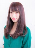 甘めストロベリーブラウンで大人可愛い秋カラー♪