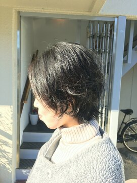 ブラッシュ(brush) brush 森田祐輔 ナチュラルライン 外はねウルフ