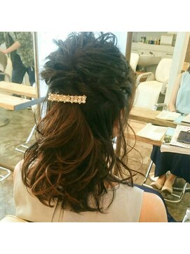 カウチ(Kauti) kautiハーフアップ