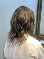 ヘアーサロン 6(hair salon) グレージュグラデーション×ホワイトハイライト