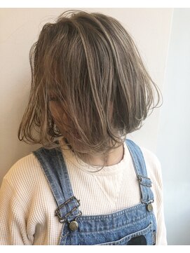 トロニー(TLONY) tlony渋谷horiやわらかハイライトベージュカラー