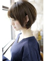 カライングドゥ(ing deux) 【+~ing deux】丸みショート3Dカラー無造作カール【畠山竜哉】