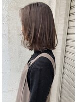 ブルー(BLUE)&nbsp;#BLUE ワンカール外はねボブ　#新潟万代