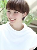 make's 厚めバング 耳かけマッシュショート3/黒髪OK