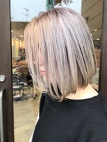 ヘア メイク ココ(hair make coco)&nbsp;可愛らしいホワイトグレージュ！