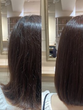 アンド ラ ブランシュ(&.La Blanche) 癖毛じゃ無いのに湿気でうねる! 大宮/髪質改善ヘッドスパ専門店